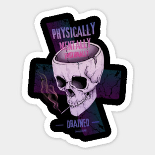 Running On Empty Sticker