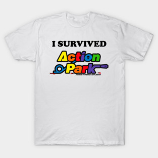 I Survived Action Park - Defunct Amusement Park New Jersey T-Shirt