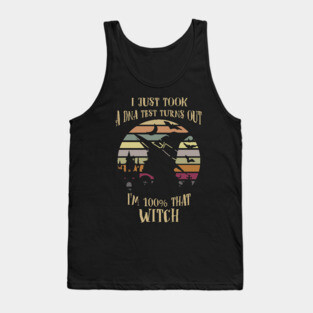 I'm 100% that Witch Halloween Vintage Tank Top