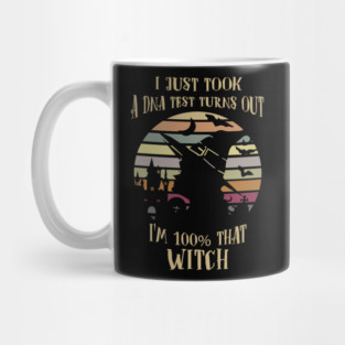 I'm 100% that Witch Halloween Vintage Mug