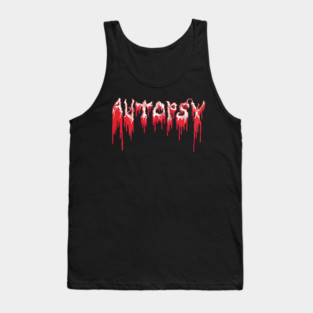 Autopsy Band Logo Heavy Metal Death Metal Tank Top
