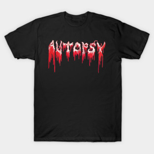 Autopsy Band Logo Heavy Metal Death Metal T-Shirt