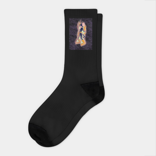 MONKEY FROM DEXTER'S LAB Socks by droidmonkey