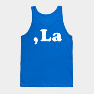 Comma-La Tank Top