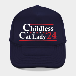 Childless Cat Lady 2024 Hat