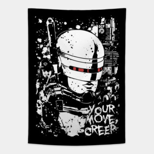 Your Move Creep ; Robo Future Tapestry