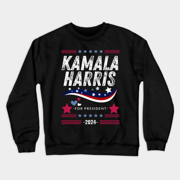 Kamala 2024 Crewneck Sweatshirt by BlackMeme94