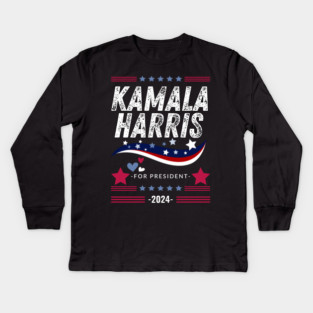 Kamala 2024 Kids Long Sleeve T-Shirt