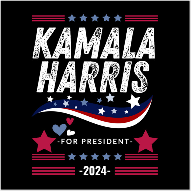 Kamala 2024 Wall Art by BlackMeme94