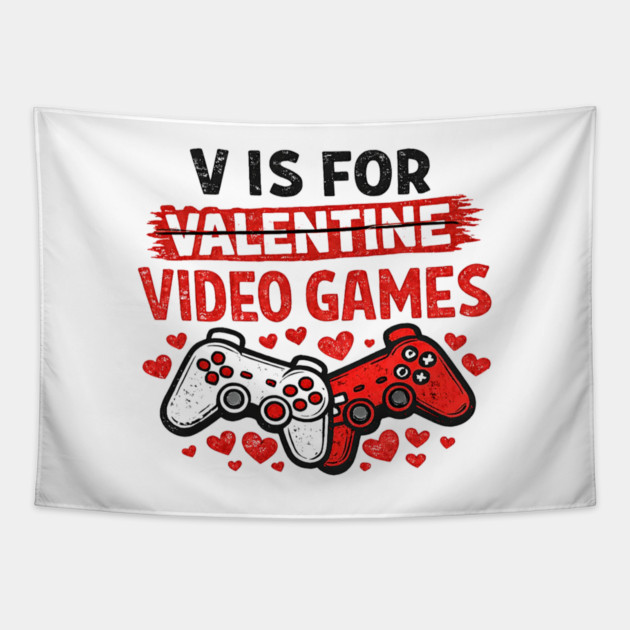 valentine-day Tapestry by BlackMeme94