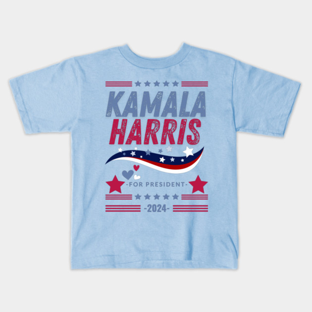 Kamala 2024 Kids T-Shirt by BlackMeme94