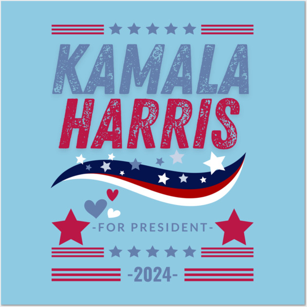 Kamala 2024 Wall Art by BlackMeme94