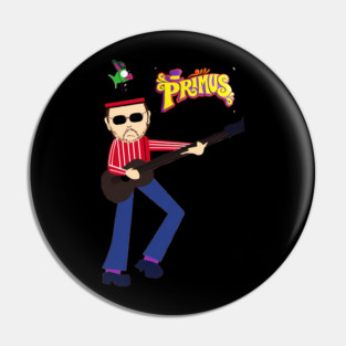 Primus Rock Birthday Pin