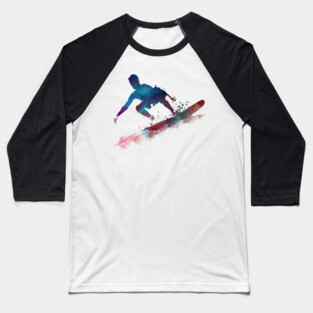 Surfer sport art Baseball T-Shirt