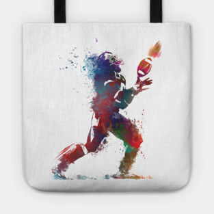 American football player #football #sport Tote