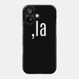 Comma-La Phone Case