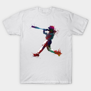 Baseball player #baseball #sport T-Shirt