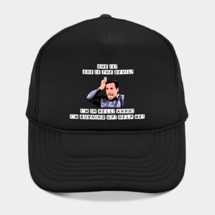 Michael Scott Dinner Party Quote Jan is the Devil Hat