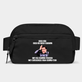 Michael Scott Dinner Party Quote Jan is the Devil Bag