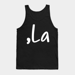 ,LA - COMMA LA - KAMALA HARRIS Tank Top