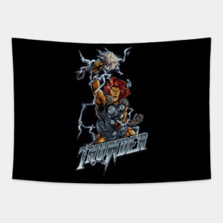 Lion of Thunder Tapestry