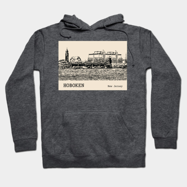 Hoboken New Jersey Hoodie by Lakeric