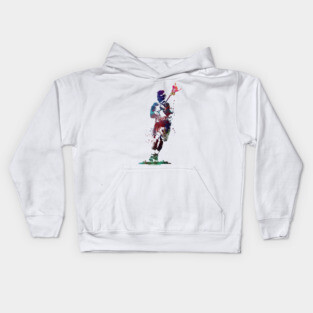 lacrosse sport art #lacrosse #sport Kids Hoodie