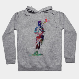 lacrosse sport art #lacrosse #sport Hoodie