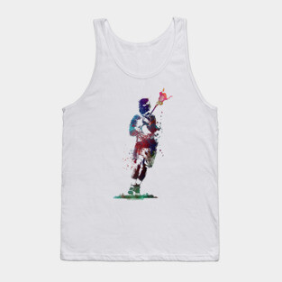 lacrosse sport art #lacrosse #sport Tank Top