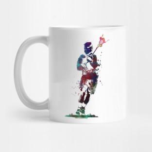 lacrosse sport art #lacrosse #sport Mug