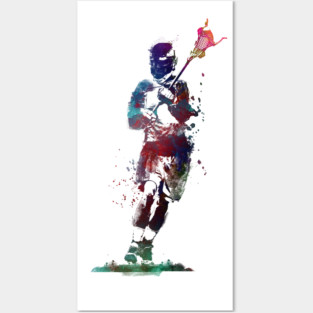 lacrosse sport art #lacrosse #sport Posters and Art