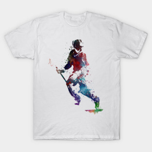 lacrosse sport art #lacrosse #sport T-Shirt