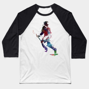 lacrosse sport art #lacrosse #sport Baseball T-Shirt