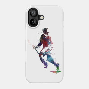 lacrosse sport art #lacrosse #sport Phone Case
