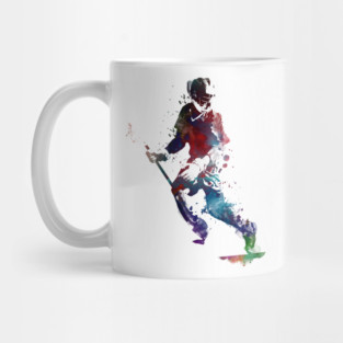 lacrosse sport art #lacrosse #sport Mug
