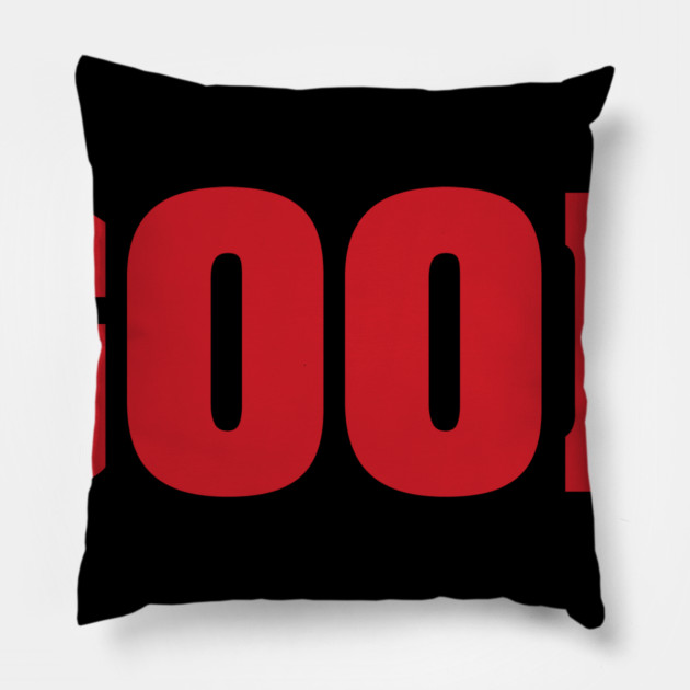 Goon Cast Pillow by Jim and Them