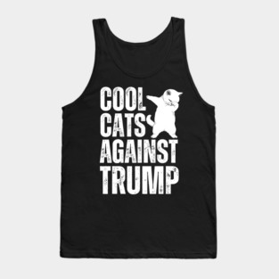 Cats-Against-Trump Tank Top
