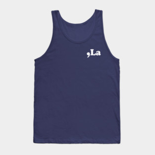 Comma-La Tank Top