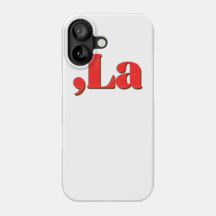 Comma-La Phone Case