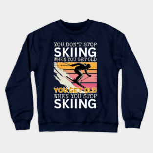 Skiing Crewneck Sweatshirt