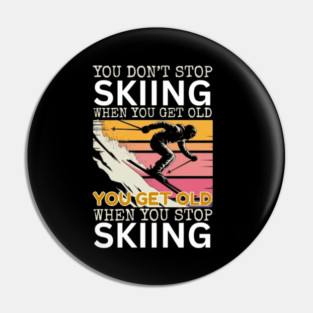 skiing Pin