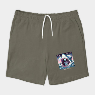 Stay Positive Shark Funny Sarcastic Meme Shorts
