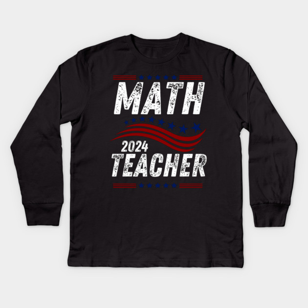 Math teacher Kids Long Sleeve T-Shirt by BlackMeme94