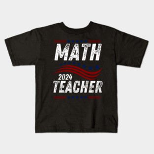 Math teacher Kids T-Shirt