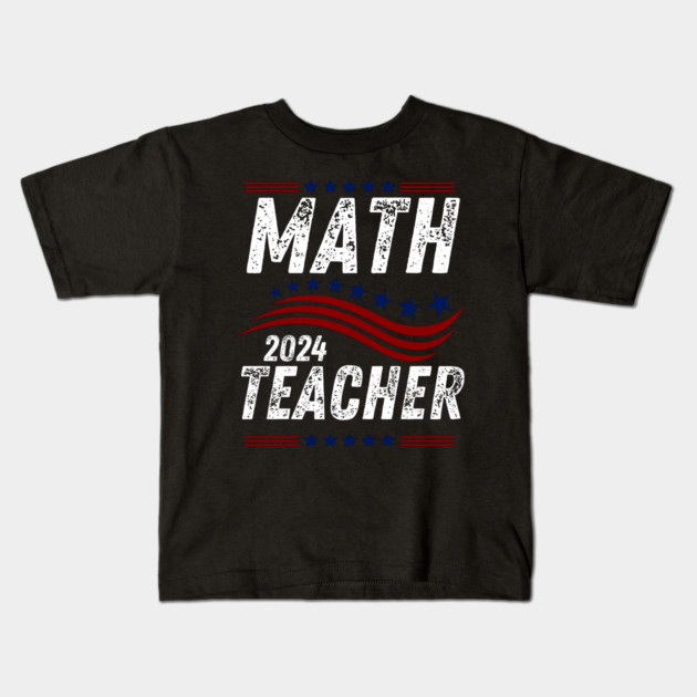 Math teacher Kids T-Shirt by BlackMeme94