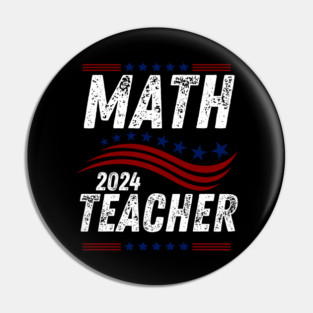 Math teacher Pin