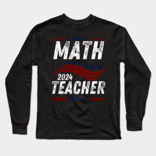 Math teacher Long Sleeve T-Shirt