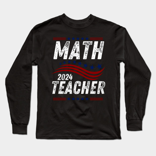 Math teacher Long Sleeve T-Shirt by BlackMeme94