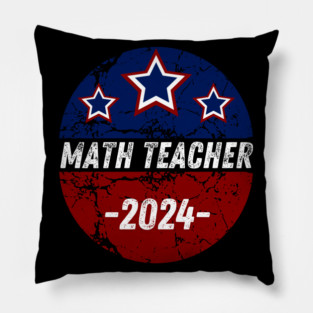 Math-teacher Pillow