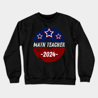 Math-teacher Crewneck Sweatshirt